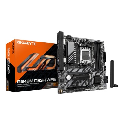 Placa de baza Gigabyte B840M DS3H WIFI6, AMD AM5, B840, Micro-ATX