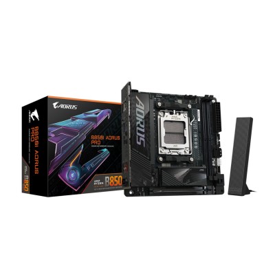 Placa de baza Gigabyte B850I AORUS PRO Wi-Fi, AMD AM5, B850, Mini-ITX