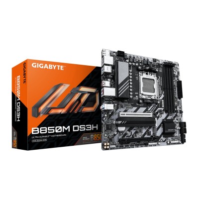 Placa de baza Gigabyte B850M DS3H, AMD AM5, B850, Micro-ATX Placa de baza Gigabyte B850M DS3H, AMD AM5, B850, Micro-ATX