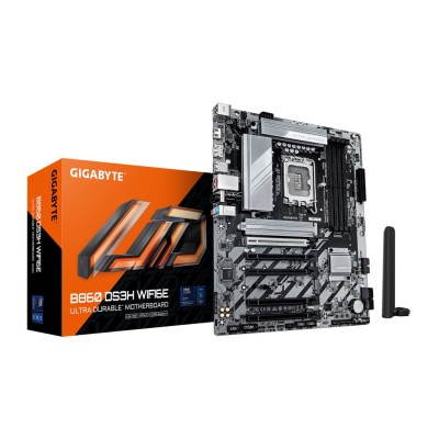 Placa de baza Gigabyte B860 DS3H WIFI6E, Intel LGA1851, B860, ATX