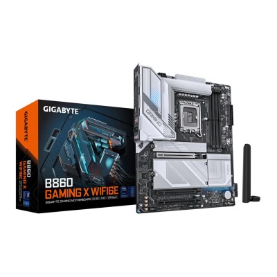 Placa de baza Gigabyte B860 GAMING X WIFI6E, Intel LGA1851, B860, ATX, Wi-Fi 6E