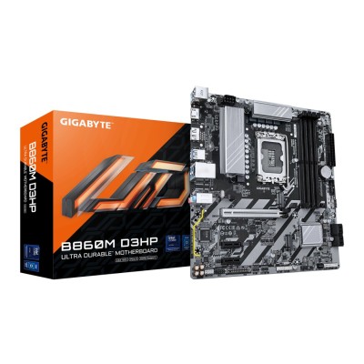 Placa de baza Gigabyte B860M D3HP Intel LGA1851, Intel B860, Micro-ATX