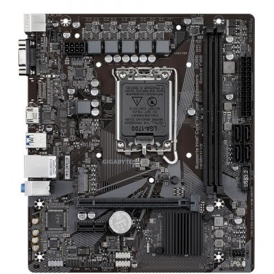 Placa de baza GIGABYTE H610M H V2, socket 1700, DDR5, mATX