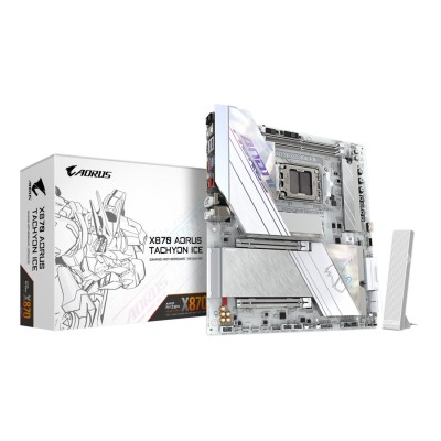 Placa de baza Gigabyte X870 AORUS TACHYON ICE, AMD AM5, X870, E-ATX, Wi-Fi 7