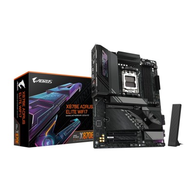 Placa de baza Gigabyte X870 AORUS ELITE WIFI7, AMD AM5, AMD X870E, ATX, Wi-Fi 7