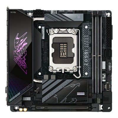 Placa de baza Gigabyte Z890I AORUS ULTRA, socket 1851, DDR5, mini-ITX