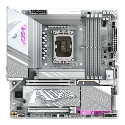 Placa de baza Gigabyte Z890M AORUS ELITE WF7 ICE, socket 1851, DDR5, mATX