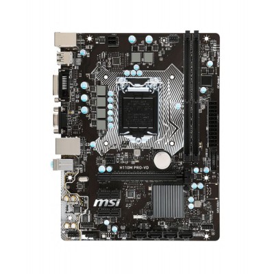 Placa de baza MSI H110M Pro-VD, Socket LGA 1151
