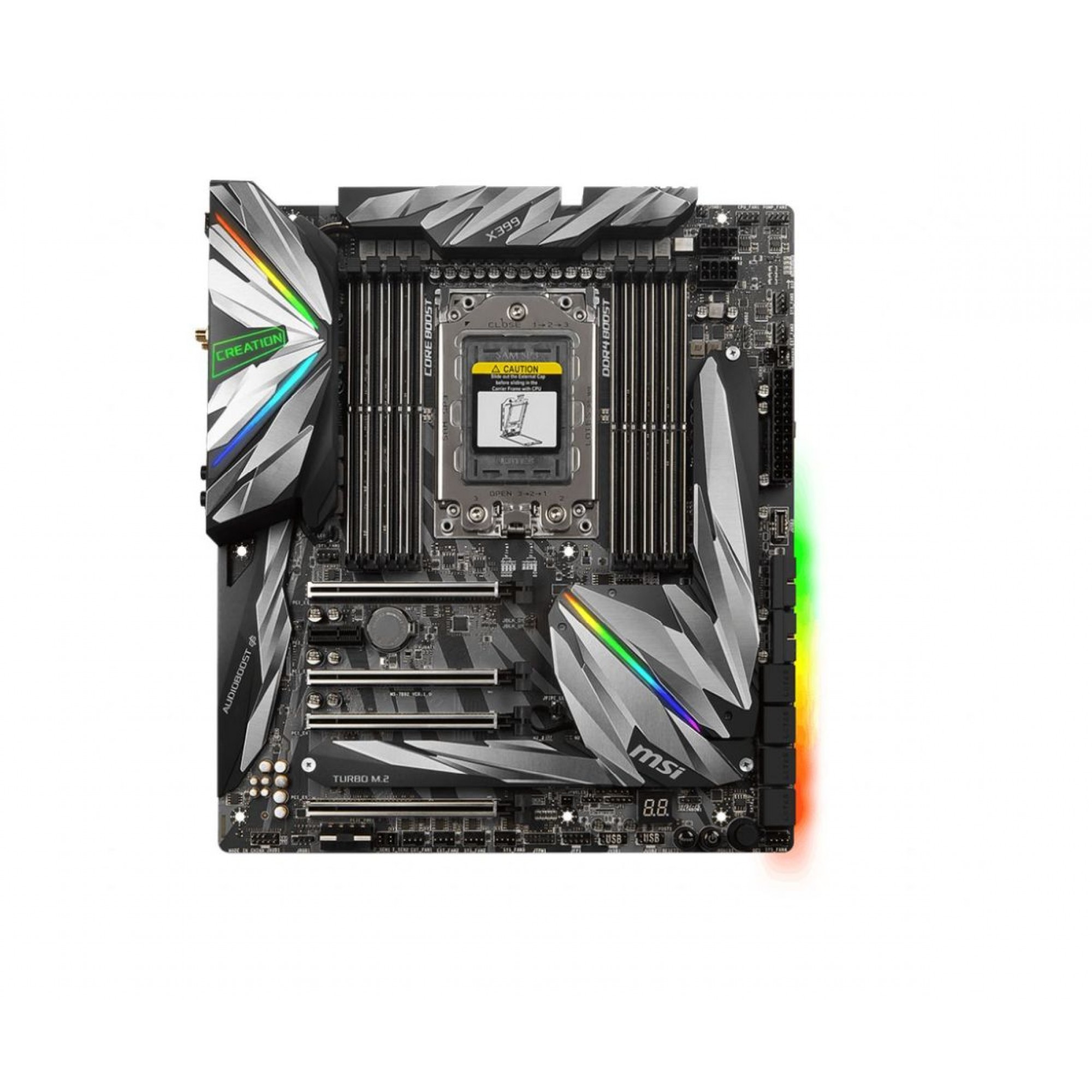 Placa de baza MSI MEG X399 Creation Socket TR4 Smart PC