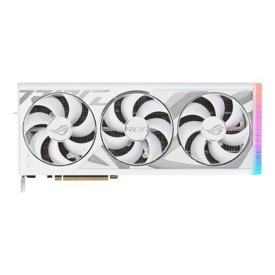 Placa video ASUS ROG Strix GeForce RTX 4090 OC White Edition 24GB GDDR6X 384 bit DLSS 3.0