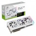 Placa video ASUS ROG Strix GeForce RTX 4090 OC White Edition 24GB GDDR6X 384 bit DLSS 3.0