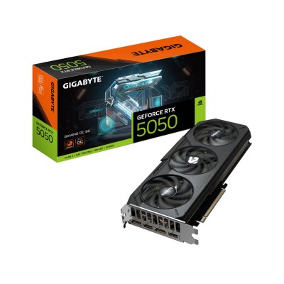 Placa video Gigabyte GeForce RTX 5050 GAMING OC 8GB GDDR6, PCI Express 5.0