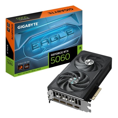 Placa Video GIGABYTE GEFORCE RTX 5060 EAGLE OC 8GB GDDR7 128 bit, PCIE 5.0