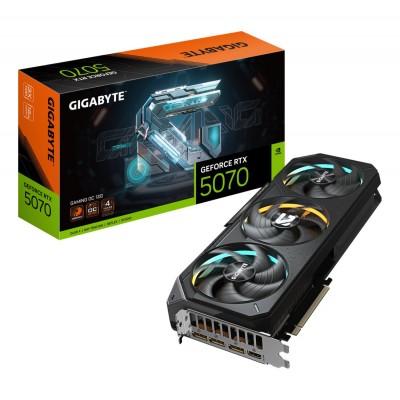 Placa video GIGABYTE Geforce RTX 5070 GAMING OC 12GB GDDR7, 192 bit, DLSS 4.0