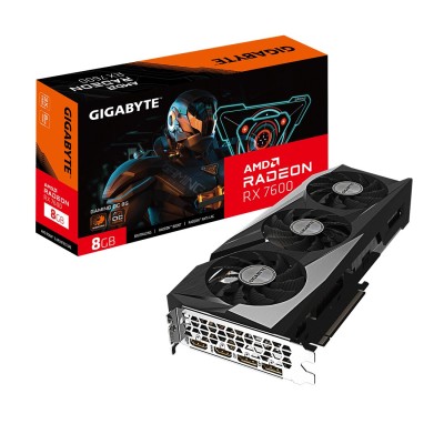 Placa video Gigabyte Radeon RX7600 Gaming OC 8GB GDDR6, PCI Express 4.0 Placa video Gigabyte Radeon RX7600 Gaming OC 8GB GDDR6, PCI Express 4.0