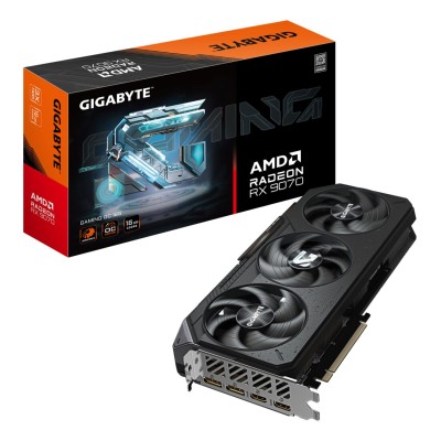Placa video GIGABYTE AORUS Radeon RX 9070 GAMING 16GB GDDR6, 256 bit, PCI-E 5.0