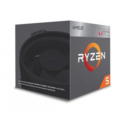 Procesor AMD Ryzen 5 2400G, 3.6 GHz, 6 MB, Socket AM4