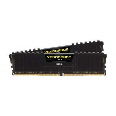 Memorie RAM Corsair Vengeance LPX Black DDR4, 16 GB (2x8 GB), 2666MHz, CL 16