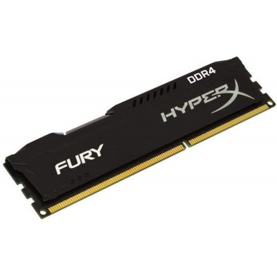 Memorie RAM Kingston HyperX Fury Black, 8 GB, DDR4, 2400 MHz, CL 15, 1.2V