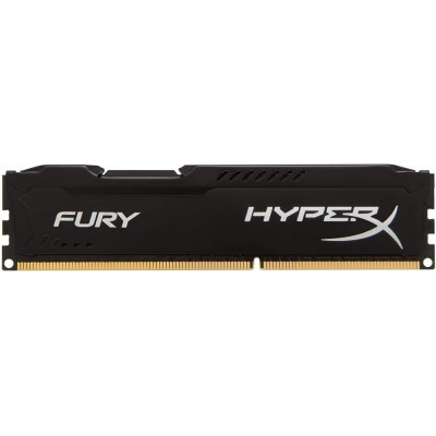 Memorie RAM Kingston, DIMM, DDR3, 4GB, 1333MHz, CL9, HyperX FURY Memory Black, 1.5V