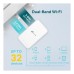 Range Extender TP-Link RE300, Gigabit, Dual Band AC1200, 2 Antene interne, OneMesh, Alb