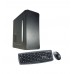 Sistem Desktop Smart PC Office Assistant cu procesor Intel Core i3-10100, 3.6GHz, 8 GB DDR4, HDD 1 TB, DVDRW, tastatura si mouse