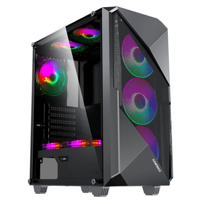 Sistem Gaming Revolt, AMD Ryzen 5 3600, 3.6 GHz, 16 GB RAM DDR4, SSD 1 TB M.2 NVMe, GeForce RTX 3070 8 GB GDDR6, Windows 10, RGB design