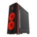 Sistem Gaming Smart PC Red Titan cu procesor AMD Ryzen 3 3200G, 3.60 GHz, 8 GB RAM DDR4, SSD 480 GB M.2, GeForce GTX 1050 Ti 4 GB GDDR5, Windows 10, tastatura, mouse, casti