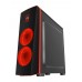 Sistem Gaming Smart PC Red Titan cu procesor AMD Ryzen 5 2600, 3.40 GHz, 16 GB RAM DDR4, 480 GB M.2, GeForce GTX 1660 Ti 6 GB GDDR6, tastatura, mouse, casti