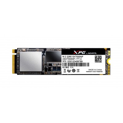 SSD Adata SX7000, 256 GB, PCIe Gen 3.0 x4, M.2 2280