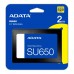 SSD Adata Ultimate SU650 SU650, 2TB, SATA III, 2.5 inch