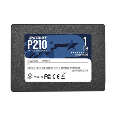 SSD Patriot P210, 1 TB, SATA III, 2.5 inch