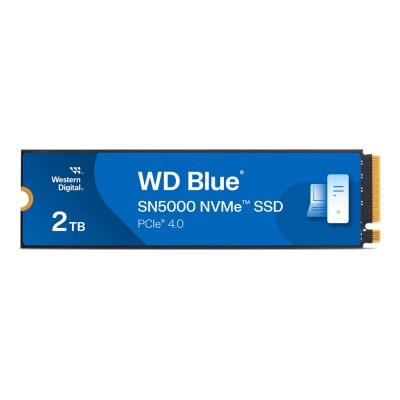 SSD WD Blue SN5000 2TB PCIe 4.0 x4 NVMe M.2 2280, 3D NAND TLC