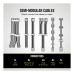 Sursa Corsair TX750M 750W 80 PLUS Gold, semi-modulara