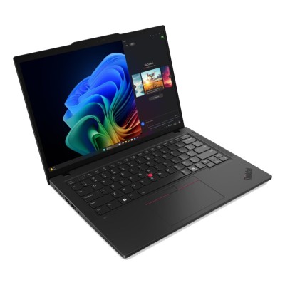 Laptop Lenovo ThinkPad T14 Gen 6 cu procesor Intel Core Ultra 7 258V până la 4.8GHz, 14" 1920 x 1200 px IPS, 60Hz, 32GB LPDDR5x, 1TB SSD, Intel Arc Graphics, Windows 11 Pro, Negru, 3 ani Laptop Lenovo ThinkPad T14 Gen 6 cu procesor Intel Core Ultra 7 258V până la 4.8GHz, 14" 1920 x 1200 px IPS, 60Hz, 32GB LPDDR5x, 1TB SSD, Intel Arc Graphics, Windows 11 Pro, Negru, 3 ani