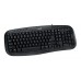 Tastatura Genius KB-M200, USB, 104 + 8 taste multimedia, Neagra