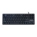 Tastatura mecanica Spacer Immortal, RGB, 87 taste, Blue Switch, Anti-spill, Neagra