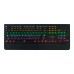 Tastatura mecanica Spacer SPKB-MK-01, Rainbow LED, 104 taste, Blue Switch, Anti-spill, Neagra