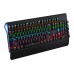 Tastatura mecanica Spacer SPKB-MK-01, Rainbow LED, 104 taste, Blue Switch, Anti-spill, Neagra