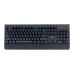 Tastatura mecanica Spacer SPKB-MK-01, Rainbow LED, 104 taste, Blue Switch, Anti-spill, Neagra