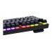 Tastatura mecanica Spacer Warrior, RGB, 104 taste, Blue Switch, Anti-spill, Neagra