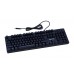 Tastatura mecanica Spacer Warrior, RGB, 104 taste, Blue Switch, Anti-spill, Neagra