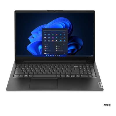 Laptop Lenovo V15 G4 AMN cu procesor AMD Ryzen 5 7520U până la 4.3GHz, 15.6" 1920 x 1080 px TN, 16GB LPDDR5, 512GB SSD, AMD Radeon 610M, Windows 11 Pro, Business Black, 2 ani Laptop Lenovo V15 G4 AMN cu procesor AMD Ryzen 5 7520U până la 4.3GHz, 15.6" 1920 x 1080 px TN, 16GB LPDDR5, 512GB SSD, AMD Radeon 610M, Windows 11 Pro, Business Black, 2 ani