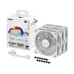 Ventilator carcasă Asus TUF Gaming TR120 ARGB 120mm PWM, ARGB, pachet x3