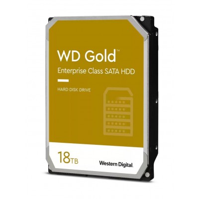 HDD intern WD Gold, 3.5", 18 TB, SATA-III, 7200rpm, 512MB
