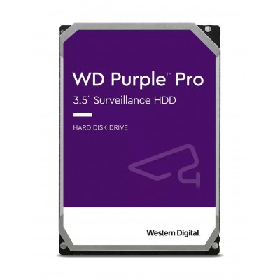 HDD intern WD Purple Pro, 3.5", 10 TB, SATA-III, 7200rpm, 256MB, Surveillance HDD