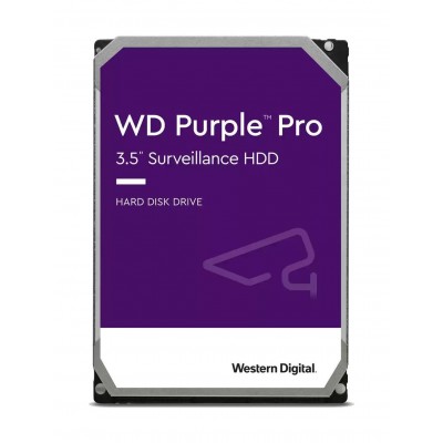 HDD intern WD Purple Pro, 3.5", 18 TB, SATA-III, 7200rpm, 512MB, Surveillance HDD