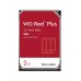 HDD intern WD Red Plus, 3.5", 2 TB, SATA-III,  5400rpm, 128MB